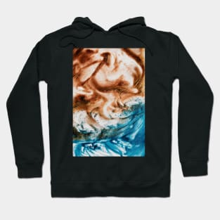 Abstract ocean Hoodie